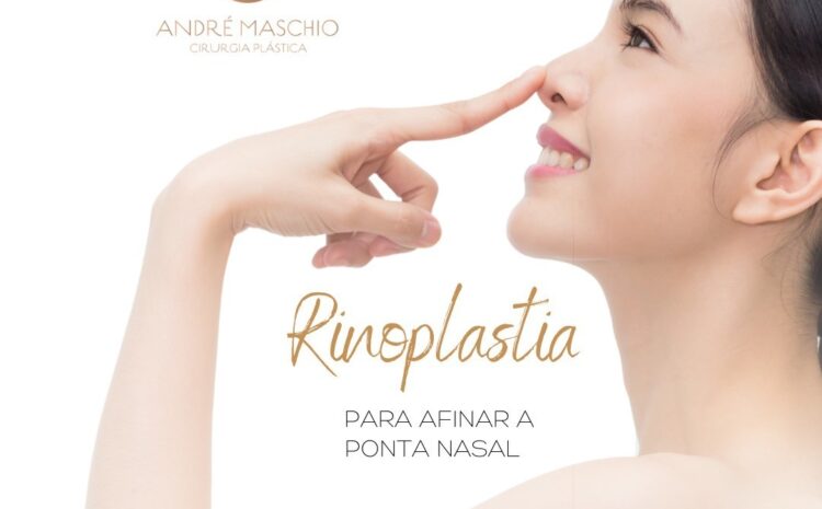  Rinoplastia para afinar a ponta nasal